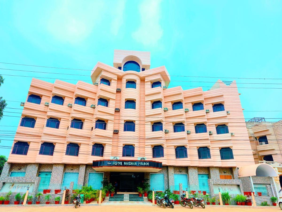 Hotel Krishna Palace Ayodhya Exterior foto